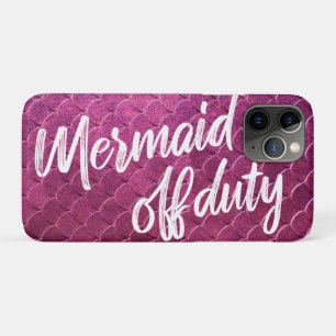 Case-Mate iPhone Case Mermaid Hors Service Eggplant Purple Fish Scales Q