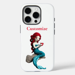 Coque iPhone 16 Pro Mermaid Relaxant Avec Boisson Thunder_Cove