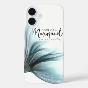 Coque Pour iPhone 16 #MermaidLife Soul de sirène à la bouche de la voil