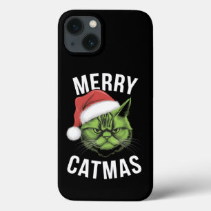 Case-Mate iPhone Case Merry Catmas Funny Amoureux de les chats Noël