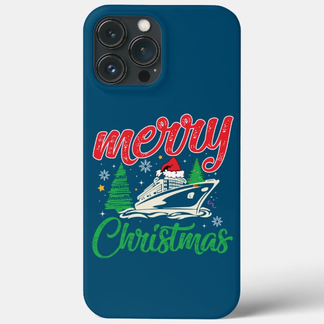 Coques Case-Mate iPhone Merry Cruisemas, équipage de croisière de Noël en  (Verso)
