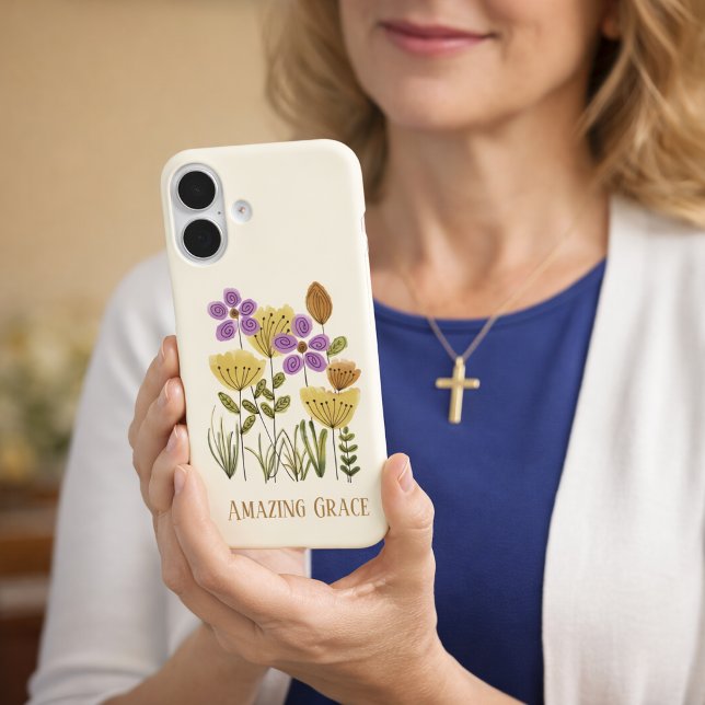 Coques Case-Mate iPhone Merveilleuse Grâce Fleurs Sauvages (Créateur téléchargé)