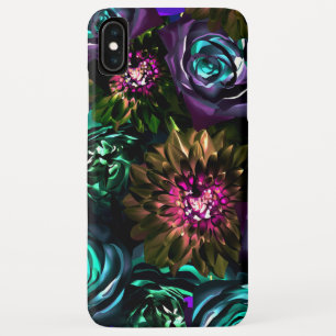 Case-Mate iPhone Case Merveilleux Monde Foncé Glamour Floral Fleurs