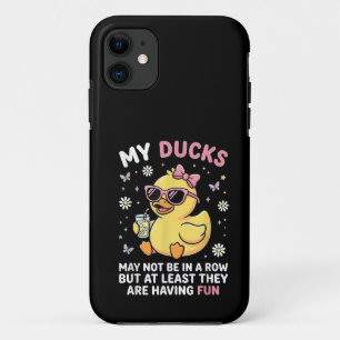 Case-Mate iPhone Case Mes canards ne sont peut-être pas en rang Drôle d'