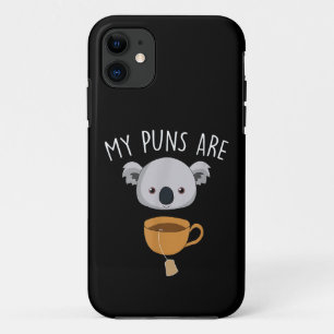 Case-Mate iPhone Case Mes jeux de mots sont des animaux drôles de thé de