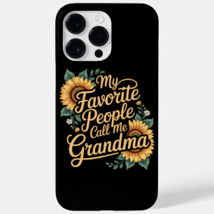 Coque Case-Mate iPhone Mes personnes préférées m'appellent grand-mère pou