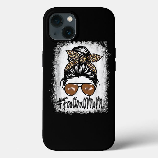 Coques Case-Mate iPhone Messy Joueur Bun Bleached Football Maman Vie Avec  (Verso)