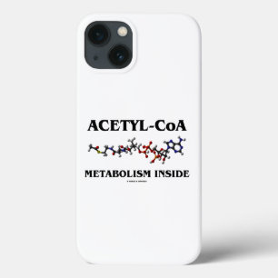 Case-Mate iPhone Case Métabolisme Acétyl-CoA dans la molécule chimique