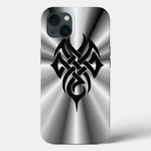Case-Mate iPhone Case Métal : Acier tribal