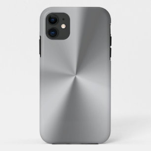 Coque iPhone 11 Métal brossé