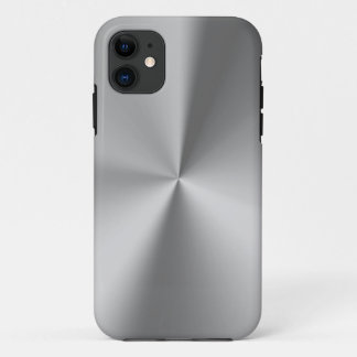 Coque iPhone 11 Métal brossé