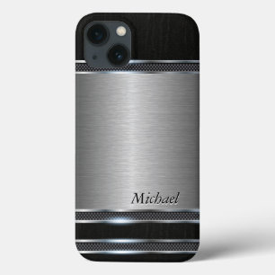 Etui iPhone Case-Mate Métal élégant avec simili cuir