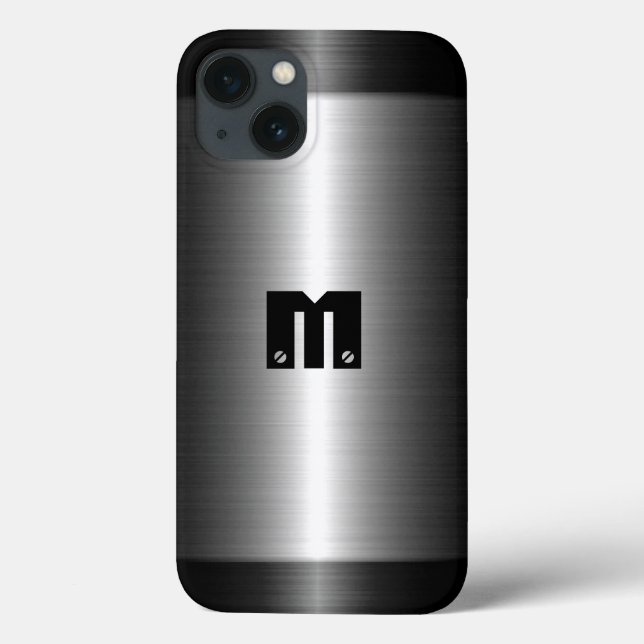 Coques Case-Mate iPhone Métal en acier inoxydable (Verso)