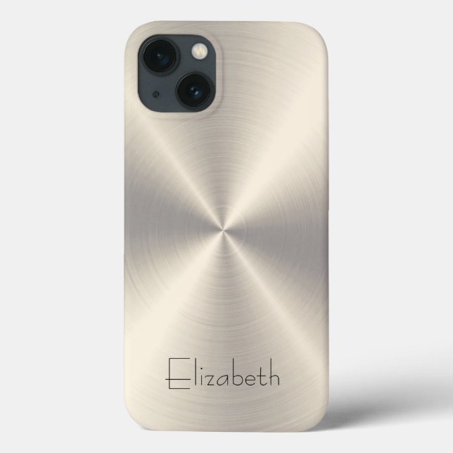 Coques Case-Mate iPhone Métal en acier inoxydable (Verso)