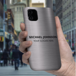 Case-Mate iPhone Case Métal en acier inoxydable