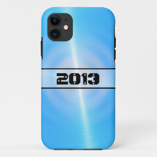 Etui iPhone Case-Mate Métal en acier inoxydable brillant bleu 10