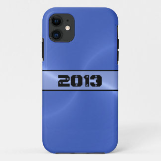 Case-Mate iPhone Case Métal en acier inoxydable brillant bleu 2