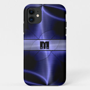 Coque iPhone 11 Métal en acier inoxydable brillant cool 14