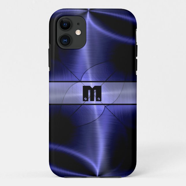 Coques Case-Mate iPhone Métal en acier inoxydable brillant cool 14 (Dos)