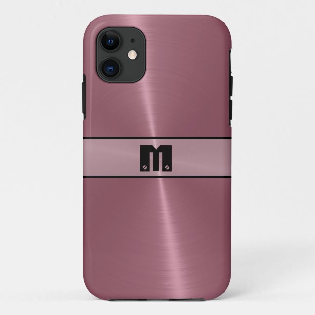 Coques Case-Mate iPhone Métal en acier inoxydable brillant cool 5 (Dos)