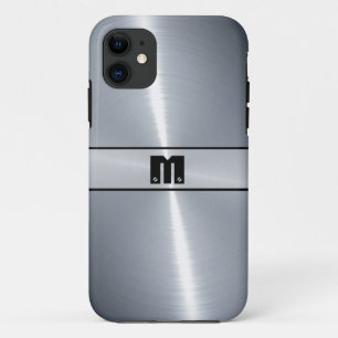 Coque Case-Mate Pour iPhone Métal en acier inoxydable brillant en argent 12