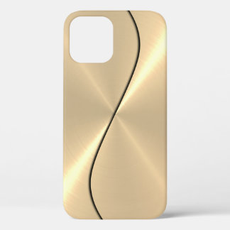 Case-Mate iPhone Case Métal en acier inoxydable or