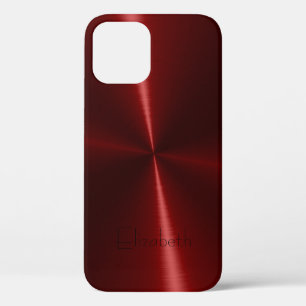 Case-Mate iPhone Case Métal en acier radial brillant cool