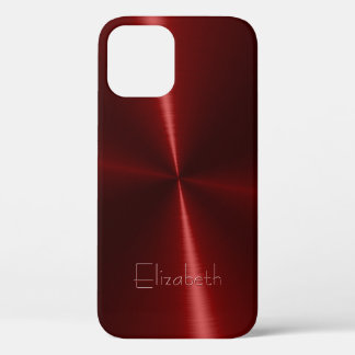 Case-Mate iPhone Case Métal en acier radial brillant cool