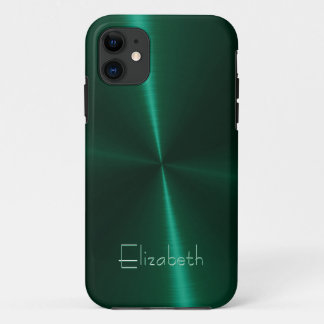 Coque Case-Mate Pour iPhone Métal en acier radial brillant frais