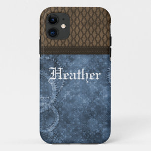 Etui iPhone Case-Mate Metal Gear Steampunk BT iPhone 5 Coque, Bleu