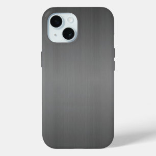 Coque Case-Mate iPhone Métal : Métal brossé foncé