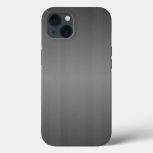 Case-Mate iPhone Case Métal : Métal brossé foncé