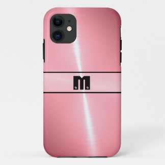 Coque Case-Mate Pour iPhone Métal rose brillant en acier inoxydable 12