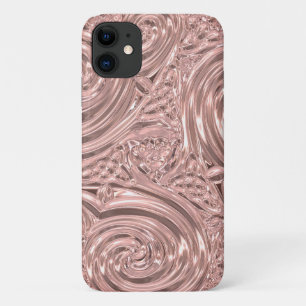Case-Mate iPhone Case Métallo rose or élégant victorien nouveau