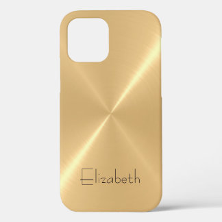 Case-Mate iPhone Case Métallurgie métallique en acier inoxydable Pale Go