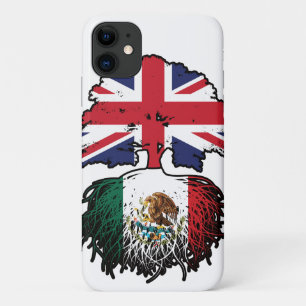 Case-Mate iPhone Case Mexique Mexique Royaume-Uni drapeau des racines de