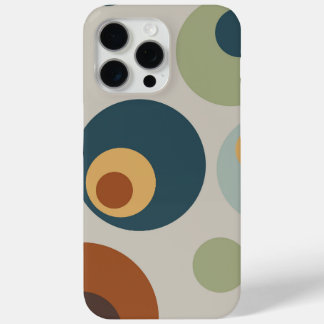 Coque Case-Mate iPhone Mi-Siècle Moderne Cercles amusants