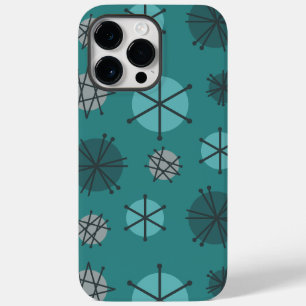 Coque Case-Mate iPhone Mi-Siècle Moderne Starburks Turquoise