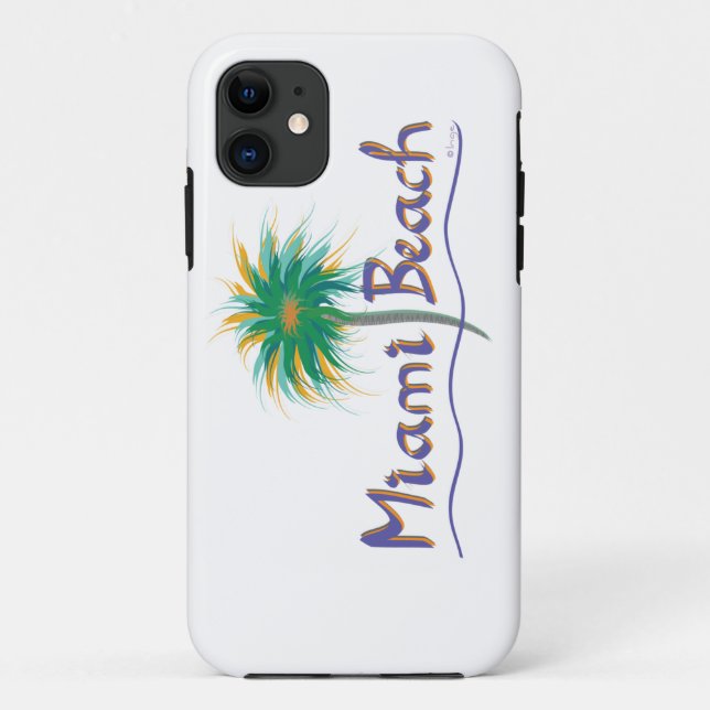 Coques Case-Mate iPhone Miami Beach, Floride (Dos)