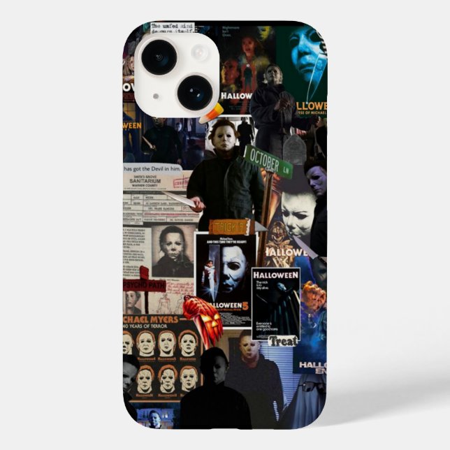 Coques Case-Mate iPhone Michaelmyers iPhoneCase 14, Apple iPhone 14 (Verso)
