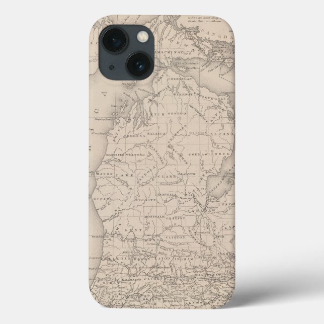 Coques Case-Mate iPhone Michigan 9 (Verso)