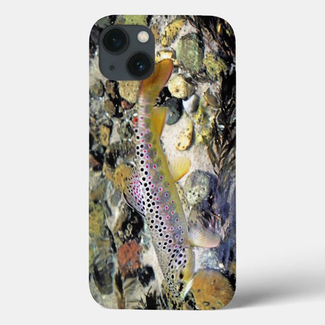 Coques Case-Mate iPhone Michigan Brown Trout (Verso)