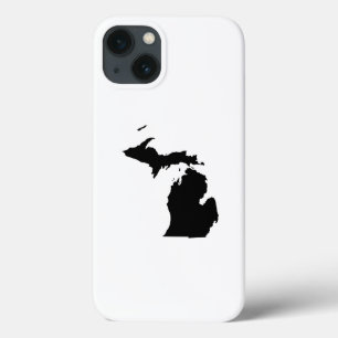 Etui iPhone Case-Mate Michigan en noir et blanc