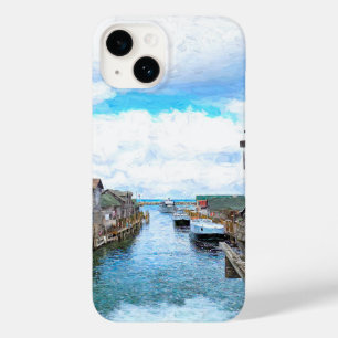 Coque Case-Mate iPhone Michigan Fish Town Painting