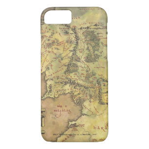 Coque iPhone 7 MIDDLE EARTH™ #2 Map