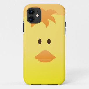 Coque iPhone 11 Mignon art vectoriel de bébé poussin