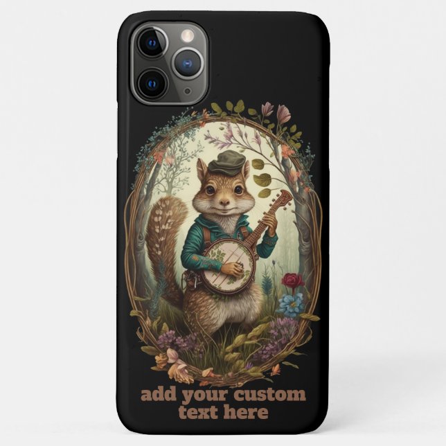 Coques Case-Mate iPhone Mignon Banjo Écureuil Fleur Sauvage Maison de Camp (Dos)