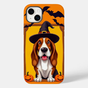 Coque Case-Mate iPhone Mignon Basset Hound Halloween 🎃🐾 Cute Spooky