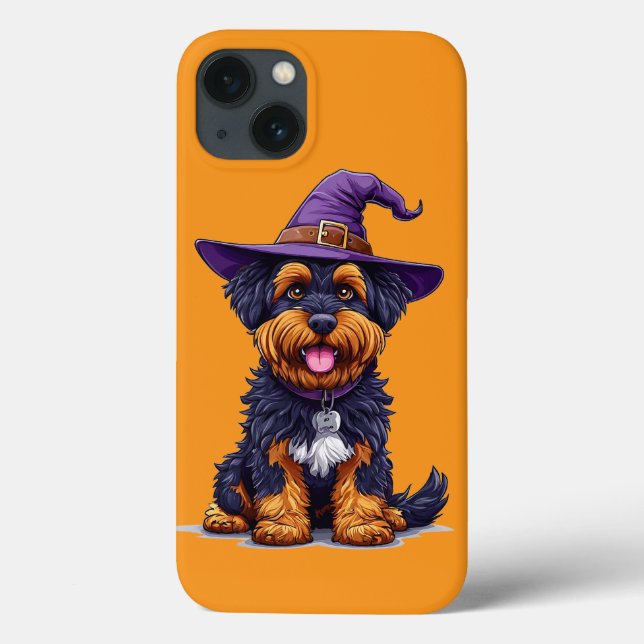 Coques Case-Mate iPhone Mignon chiot Halloween Amoureux drôle de chien (Verso)