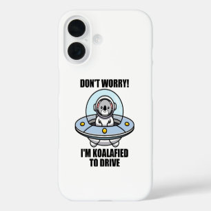 Coque Pour iPhone 16 Mignon Koala Nouveau Conducteur Je Suis Koalafié P